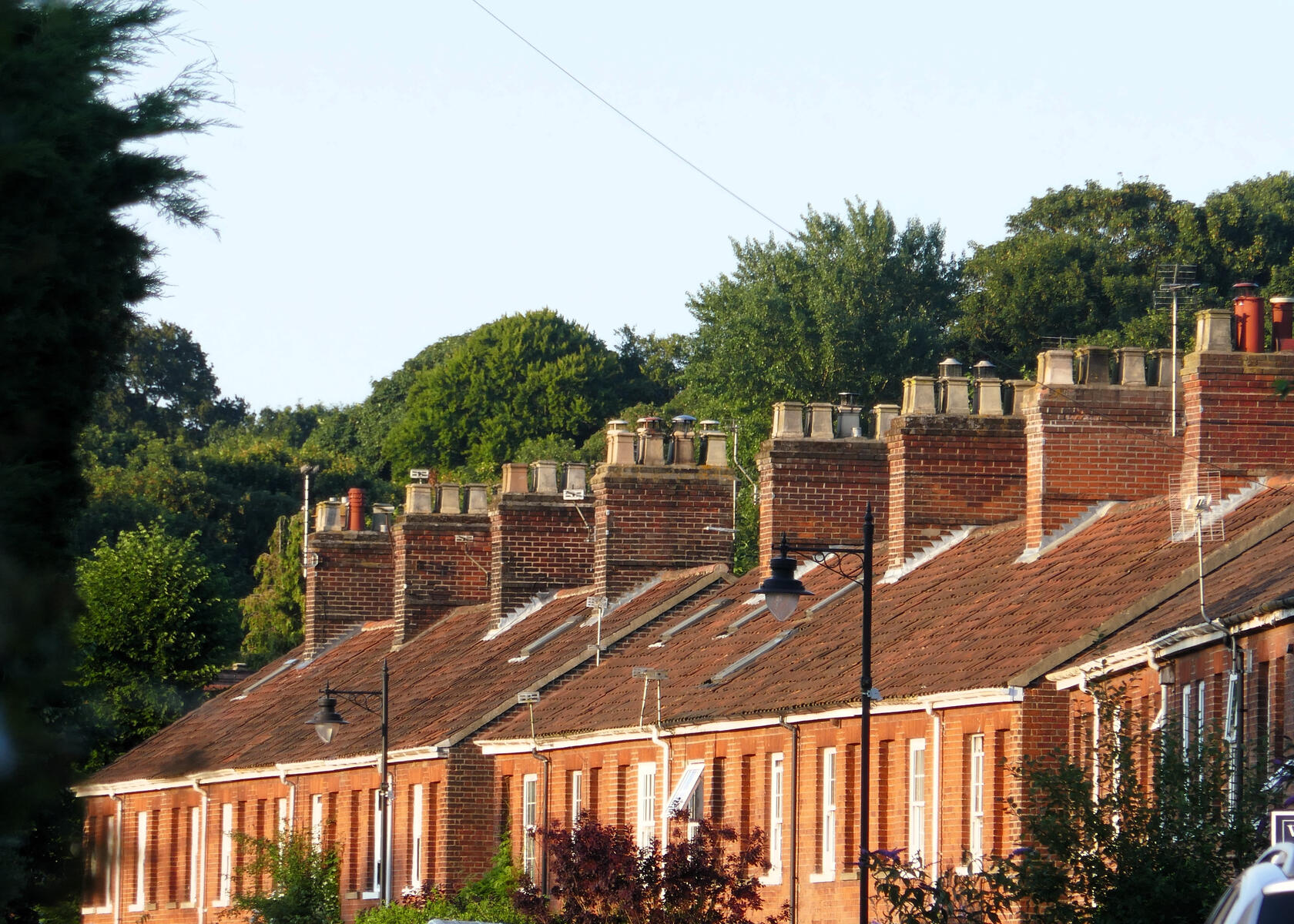 Brick Victorian Roof